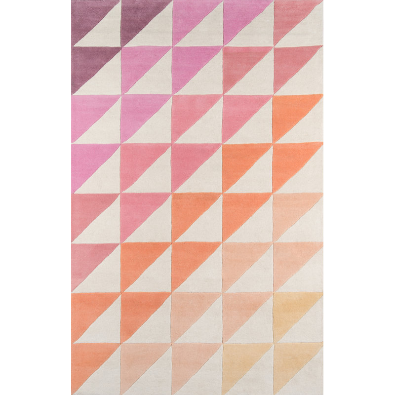 AgathaSide HandTufted Pink/Brown Area Rug & Reviews AllModern